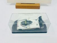 PEUGEOT: A 1:43 scale model by Vitesse of the Peugeot 905 with display case together with a print mounted on card [Location: Sydney] - 5