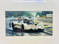 PEUGEOT: A 1:43 scale model by Vitesse of the Peugeot 905 with display case together with a print mounted on card [Location: Sydney] - 7