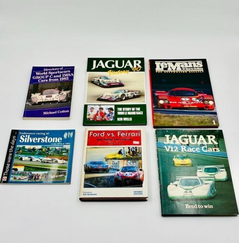 153 · ENDURANCE RACING: Six books featuring Endurance racing, Le Mans and Group C [Location: Sydney]