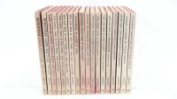 WWII HISTORY: A complete 18 volume set of 'The Military History of World War II' by Trevor Nevitt Dupuy, hardcover books, published 1962
