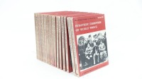 WWII HISTORY: A complete 18 volume set of 'The Military History of World War II' by Trevor Nevitt Dupuy, hardcover books, published 1962 - 2