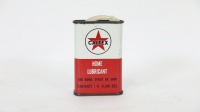 CALTEX: A c1950s Caltex Oil (Australia) home lubricant four fluid ounce tin with contents