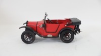AUSTIN SEVEN: A Retro Delights modern metal Austin Seven Chummy (RD126) ornamental model, length 30cm - 2