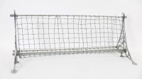 LUGGAGE RACK: A reproduced NSW Railways luggage rack, 72cm long