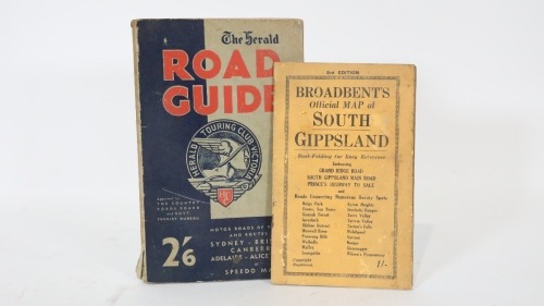 EARLY MAPS: Two early Australian early map books