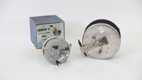CASTING REELS: Two fishing casting reels