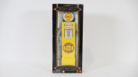 SHELL PETROL PUMP: A Golden Wheel (USA) 1:8 scale 1936 Shell gas pump model with operating light in original box