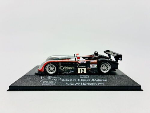 PANOZ: A 1:43 scale model by Onyx of the 1999 Panoz LMP-1 Roadster S with display case [Location: Sydney]