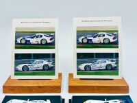 DODGE VIPER: Two 1:43 scale models by Universal Hobbies of the Dodge Viper GTS-R with two Chamberlain Motorsport flyers [Location: Sydney] - 6