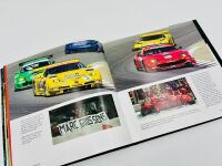 CORVETTE C6R: A 1:32 scale Corvette C6R slot car by Scalextric together with a 1:64 scale Corvette C6R model by Jada/Bigtime Muscle and a hardcover book 'Modern GT Racing' by Dave Friedman [Location: Sydney] - 7