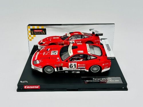 FERRARI: A 1:32 scale slot car of the Ferrari 575 GTC by Carrera Exclusiv with original packaging [Location: Sydney]