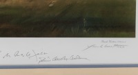 RAF TYPHOON: A large limited edition print (118 of 850) 'Typhoon' by Frank Wooten, signed by artist and numerous RAF pilots with COA - 3