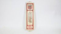 WYNN'S: A nice circa 1960s/1970s Wynn's 'Radiator Stop Leak' tin advertising thermometer, 33.5cm high