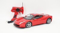 FERRARI: A MJX R/C 1:10 scale Ferrari 458 Italia remote control model with controller - 2