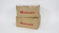 HOLDEN: Two boxes each containing at least eight to nine separate boxes of NOS Holden Denso W16ES-U spark plugs - 2