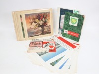 PETROLEUM: A group of Petroleum ephemera, including eight c1960s Caltex scenic views, five Shell cork board pictures, and two BP related items