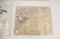MINING SHARES CERTIFICATES: Three late 19th Century / early 20th Century mining shares certificates - 3