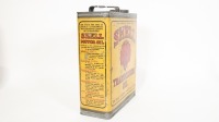 SHELL: A nice c1930s Shell one imperial gallon 'Transmission Oil' tin by J.T. Picken & Sons LTD Print Melbourne - 3