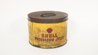 SHELL: A c1920s / 1930s Australian Shell Petroleum jelly 'snow white' 5 Lbs. tin