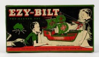EZY-BILT: A c1940s or 1950s Ezy-Bilt (Australia) Set number 8 metal construction kit in original tin box