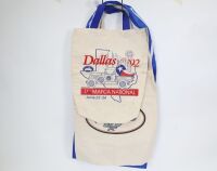 BAGS: A collection of four bags including 'Mustangs in Adelaide 2005', 'Pate Swap Meet USA', 'Model A Restorers Club' and 'Ford'