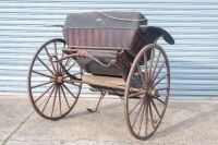 SULKY: A late 19th/early 20th Century horse drawn Sulky built by F. Northcott of 583 &ndash; 585 Elizabeth Street, Melbourne - 2