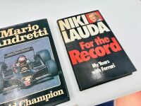 FORMULA 1: Six biographies from F1 drivers and commentators including Damon Hill, Keke Rosberg, Mario ANdretti, Niki Lauda and Murray Walker [Location: Sydney] - 4