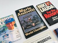 FORMULA 1: Six biographies from F1 drivers and commentators including Damon Hill, Keke Rosberg, Mario ANdretti, Niki Lauda and Murray Walker [Location: Sydney] - 6