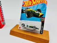 FORMULA 1: Five Formula One 1:64 scale models including a Cooper Maserati by Corgi, two Maserati 4CLT by Matchbox, a Lotus by Matchbox, a Lotus Type 49 by Hotwheels together with a Nova Brix kit of the Brabham BT19 [Location: Sydney] - 6