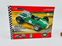 FORMULA 1: Five Formula One 1:64 scale models including a Cooper Maserati by Corgi, two Maserati 4CLT by Matchbox, a Lotus by Matchbox, a Lotus Type 49 by Hotwheels together with a Nova Brix kit of the Brabham BT19 [Location: Sydney] - 7