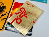 AUSTRALIAN GRAND PRIX: Six Aus GP event programmes between the years of 1999 and 2000 together with a sign [Location: Sydney] - 6