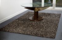 RUG: A thick pile rug made by Bayliss Rugs, rug name is Monument in beige / black, 300cm long, 200cm wide