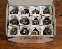 GLOBES: An original vintage NOS Siemens 12 box of car globes, globes marked '29', box stamped '6V 8W' gasfilled S.C' [UPDATED DESCRIPTION] - 2