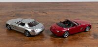 MERCEDES: Two 1:18 scale Minichamps models of Mercedes SLS AMG's - 2
