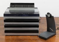 BANG & OLUFSEN: Four united including Beogram 5500, Becord 5500, Beogram CV 550 & Beomoaster 5500, together with a master control panel 5500 [UPDATED DESCRIPTION]