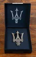 MASERATI: A Maserati Trident paperweight in fitted Maserati branded box - 2
