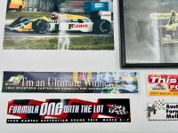 FORMULA 1: Eight photos (two framed) with a group of stickers [Location: Sydney] - 7