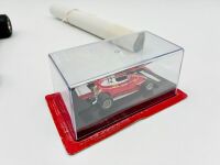 FERRARI: A 1:18 scale Bburago model of the 312 T4 and a 1:43 scale model of the 312T together with a Michele Albereto poster [Location: Sydney] - 5