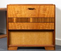 RADIOGRAM: A circa 1950s Australian Healing 'Golden Voice' radiogram in restored and working condition, 84cm high, 87cm wide