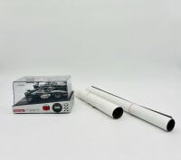 MCLAREN: A 1:24 scale MP4/17 alarm clock by Carrera, together with two McLaren posters [Location: Sydney]