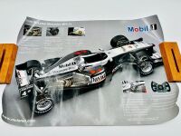 MCLAREN: A 1:24 scale MP4/17 alarm clock by Carrera, together with two McLaren posters [Location: Sydney] - 5