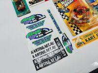 KARTING: A group of karting items including two race programmes, stickers and five models of different scales [Location: Sydney] - 5