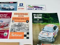 MOTORSPORT: A group of items featuring historic motorsport and rally items including event programmes, stickers and badges [Location: Sydney] - 5