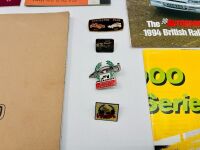 MOTORSPORT: A group of items featuring historic motorsport and rally items including event programmes, stickers and badges [Location: Sydney] - 7