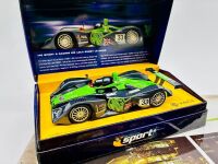 MG LOLA: A 1:32 scale slot car by Scalextric of the MG Lola EX257 together with poster [Location: Sydney] - 6