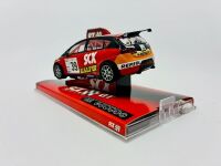 SEAT: A 1:32 scale Seat Leon Supercopa slot car by SCX with original display case [Location: Sydney] - 3