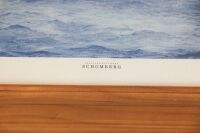 SCHOMBERG: A limited edition print (565/1001) of the famous British clipper vessel the 'Schomberg' signed in pencil by the artist - 4