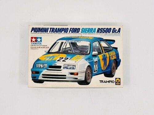 FORD SIERRA: A 1:24 scale model kit of the Ford Sierra RS500 Group A by Tamiya [Location: Sydney]