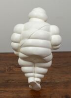 BIBENDUM: A circa 1990s plastic seated Bibendum figure as used on trucks from the 1960s onwards, 46cm high - 2