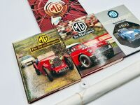 MG: Four hardcover books on MG together with a poster [Location: Sydney] - 2